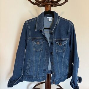 Lane Bryant Blue Denim Jacket